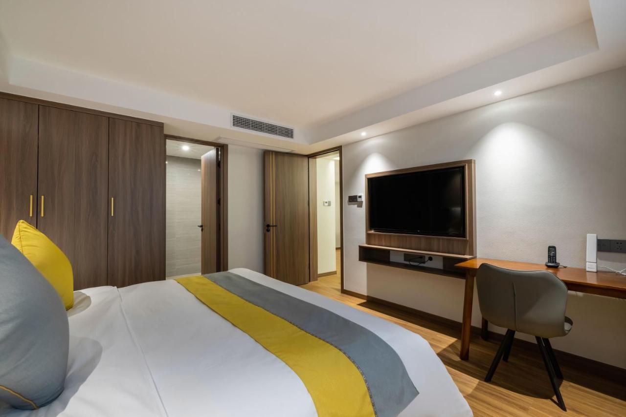 Citadines Zhengda Mall Hefei Exterior foto